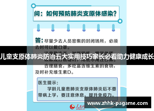 儿童支原体肺炎防治五大实用技巧家长必看助力健康成长